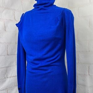 ⬇️ CACHE’ Royal Blue Turtleneck  Tunic /Dress